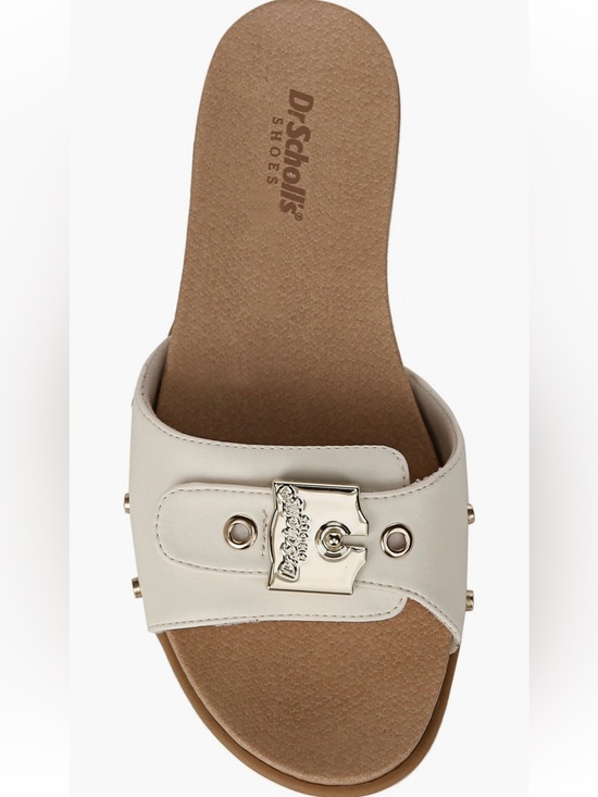 Dr. Scholl's Shoes - NEW Dr. Scholl's Nice Iconic Slide Sandal in White, Size 7.5